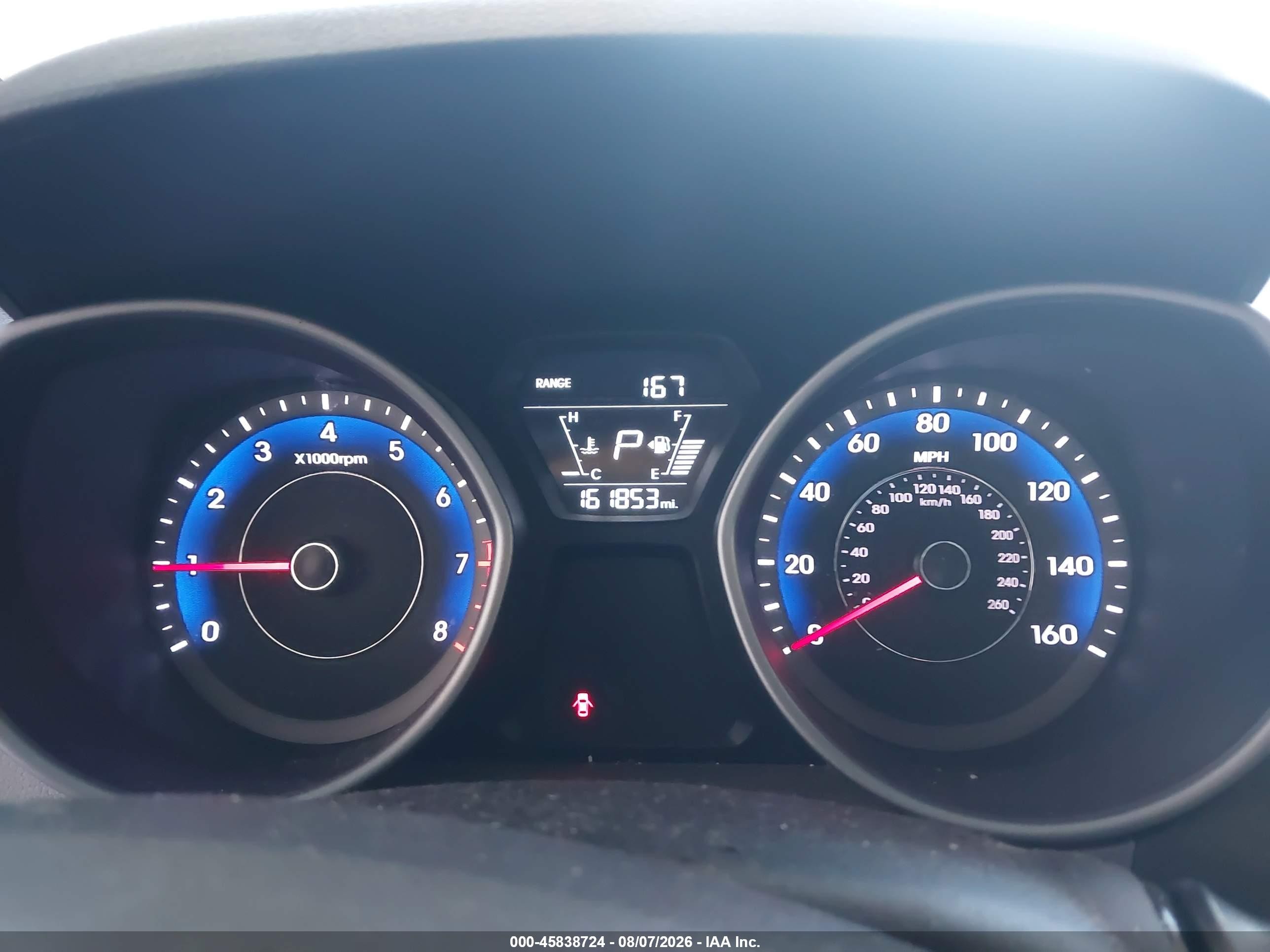 2014 Hyundai Elantra Se Silver vin: KMHDH4AE0EU122753