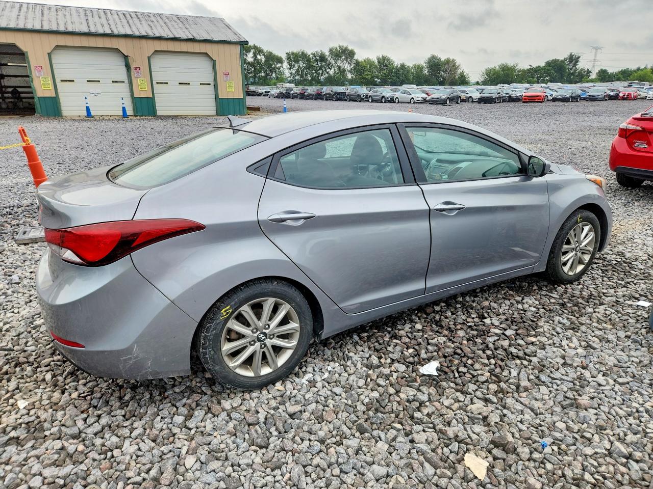 2014 Hyundai Elantra Se Серый vin: KMHDH4AE0EU128200