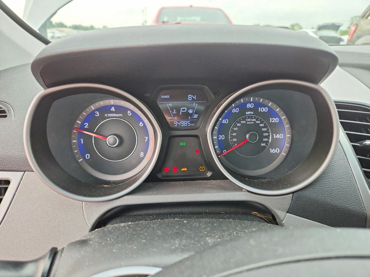 2014 Hyundai Elantra Se Серый vin: KMHDH4AE0EU128200