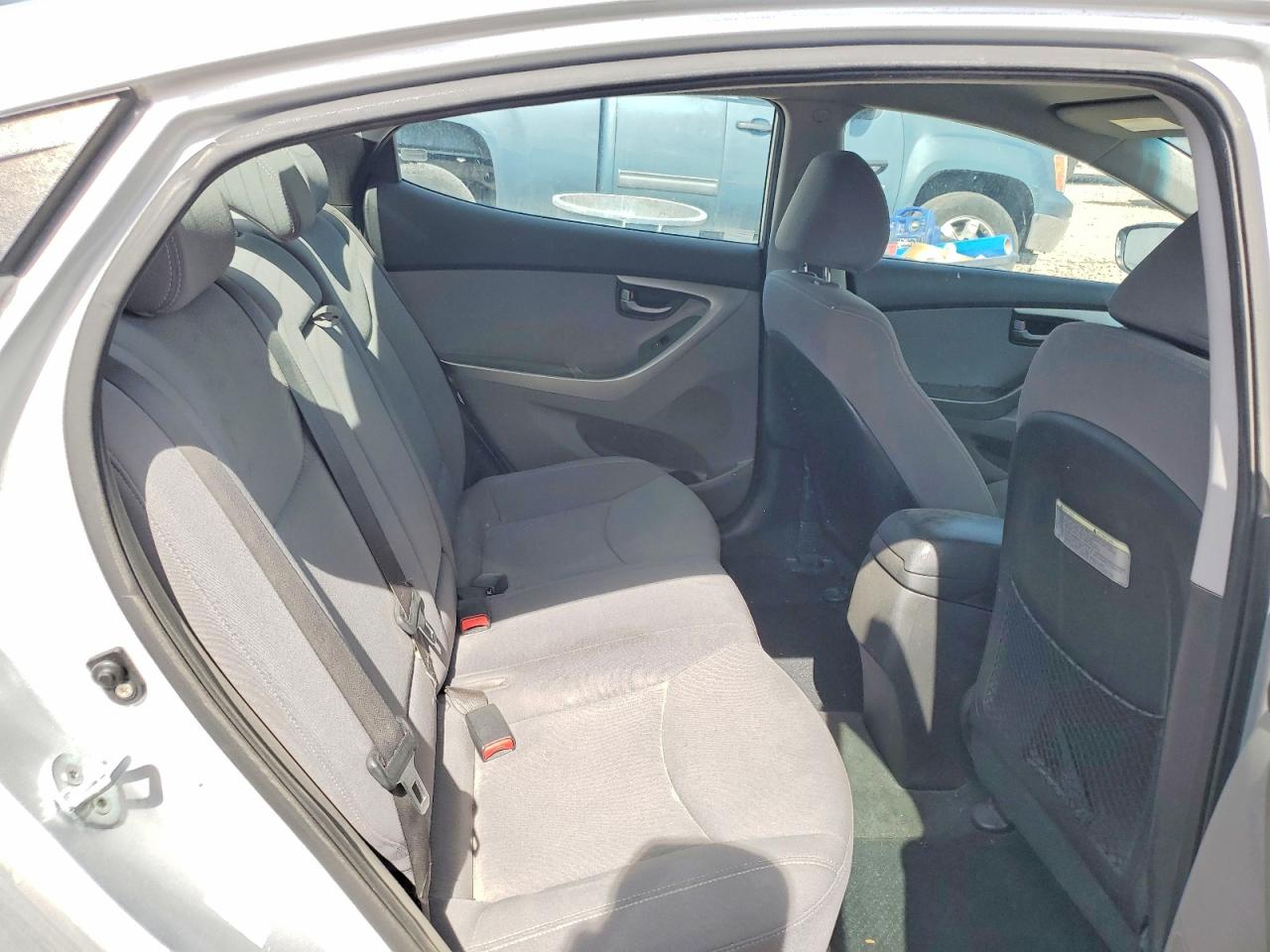 2014 Hyundai Elantra Se Silver vin: KMHDH4AE0EU136054