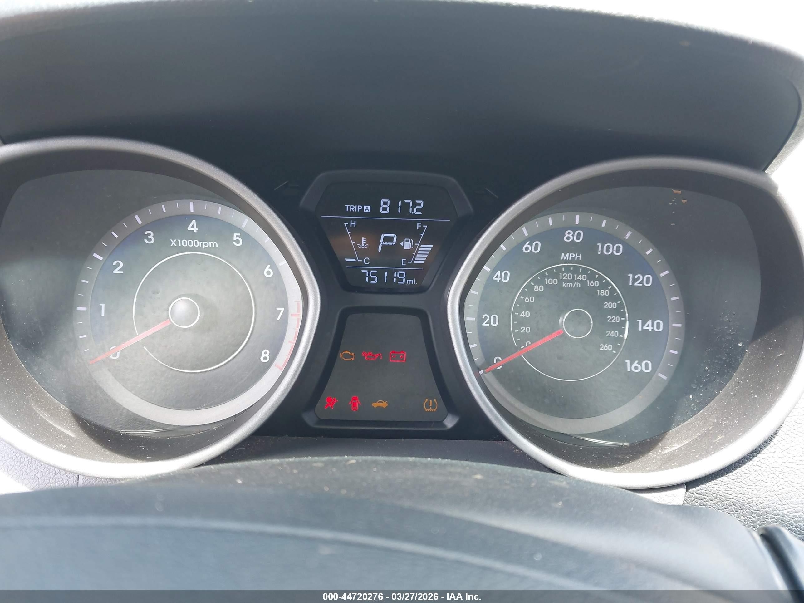 2014 Hyundai Elantra Se Серебряный vin: KMHDH4AE0EU164727
