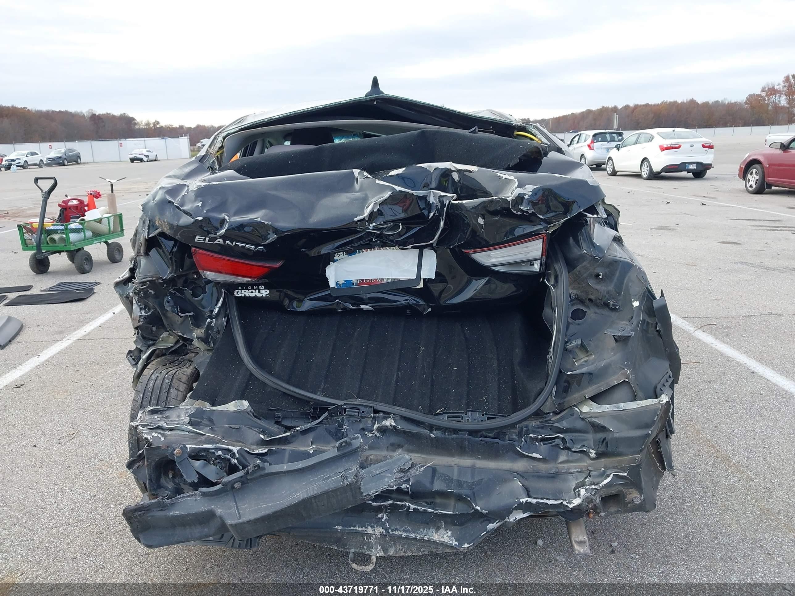 2014 Hyundai Elantra Se Black vin: KMHDH4AE0EU172536