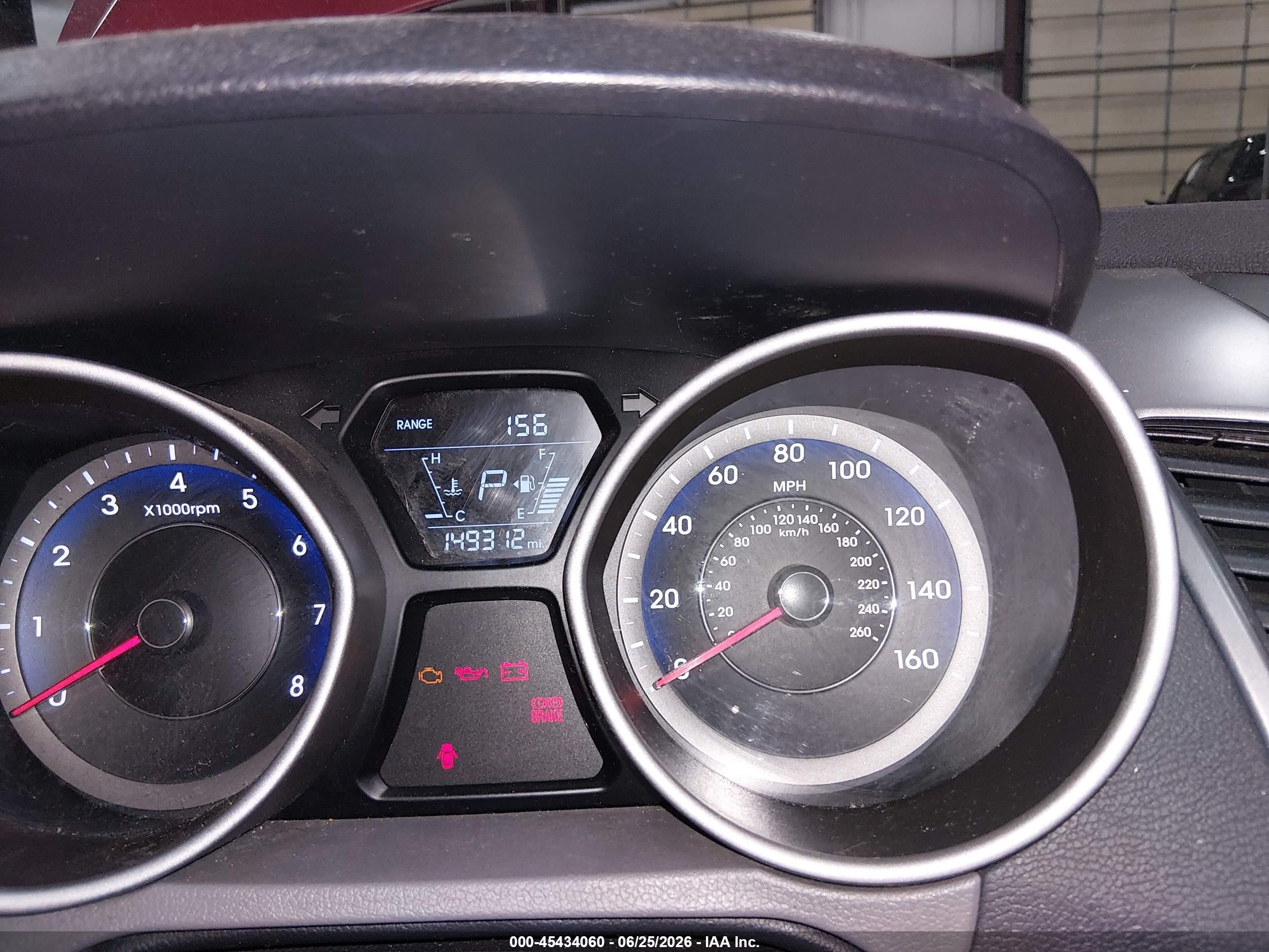 2014 Hyundai Elantra Se Красный vin: KMHDH4AE0EU206698