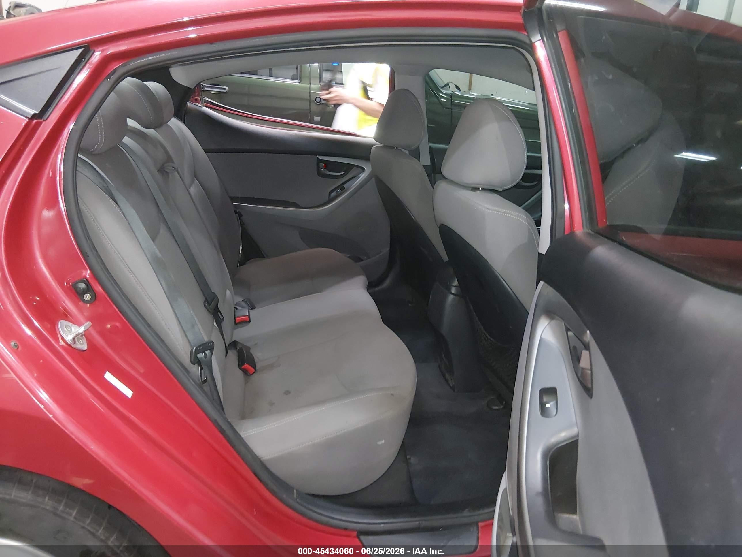 2014 Hyundai Elantra Se Красный vin: KMHDH4AE0EU206698