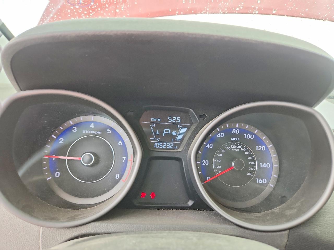 2015 Hyundai Elantra Limited Бордовый vin: KMHDH4AE0FU223762