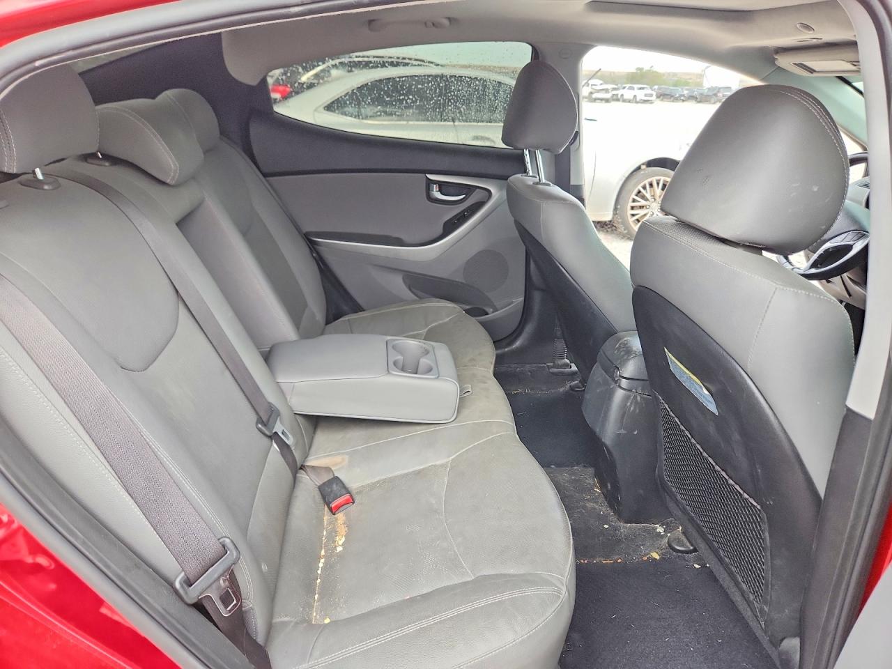 2015 Hyundai Elantra Limited Бордовый vin: KMHDH4AE0FU223762