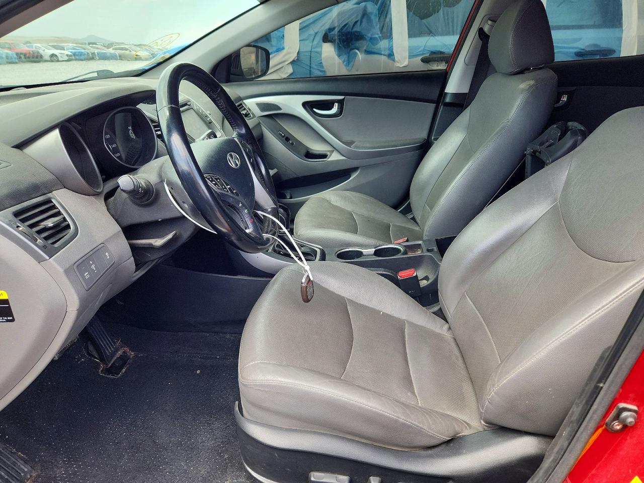2015 Hyundai Elantra Limited Бордовый vin: KMHDH4AE0FU223762