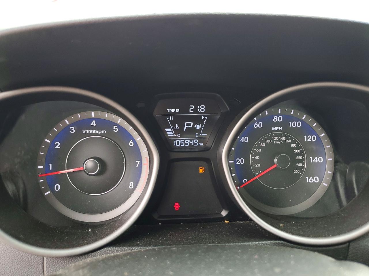 2015 Hyundai Elantra Se Red vin: KMHDH4AE0FU299188