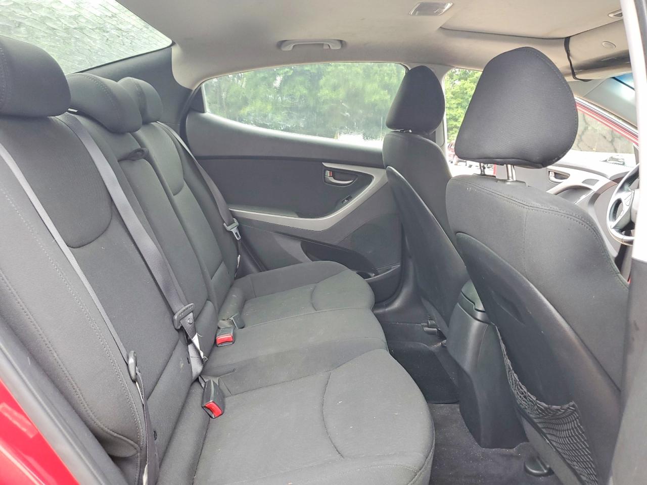 2015 Hyundai Elantra Se Red vin: KMHDH4AE0FU299188
