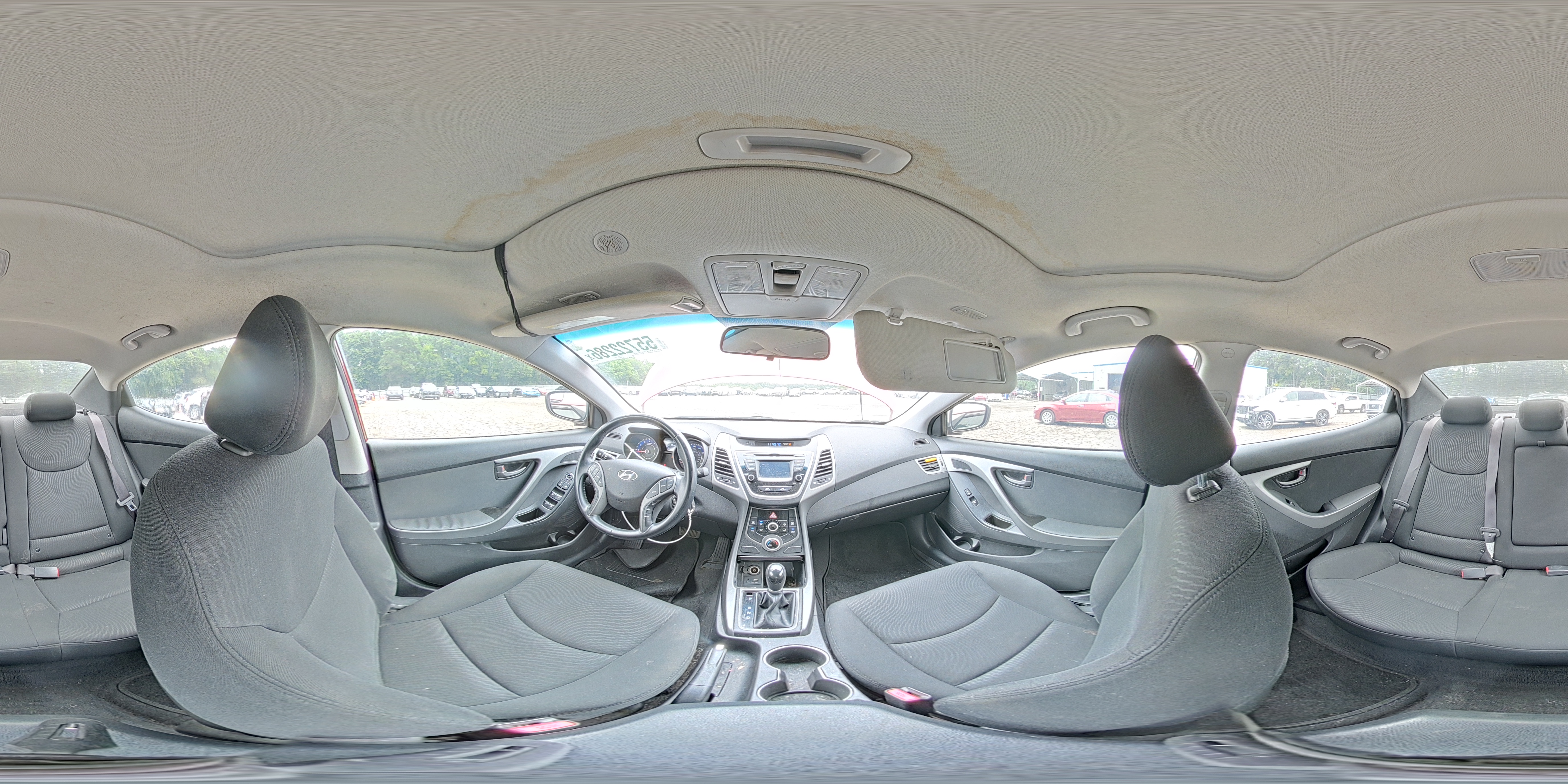 2015 Hyundai Elantra Se Red vin: KMHDH4AE0FU299188