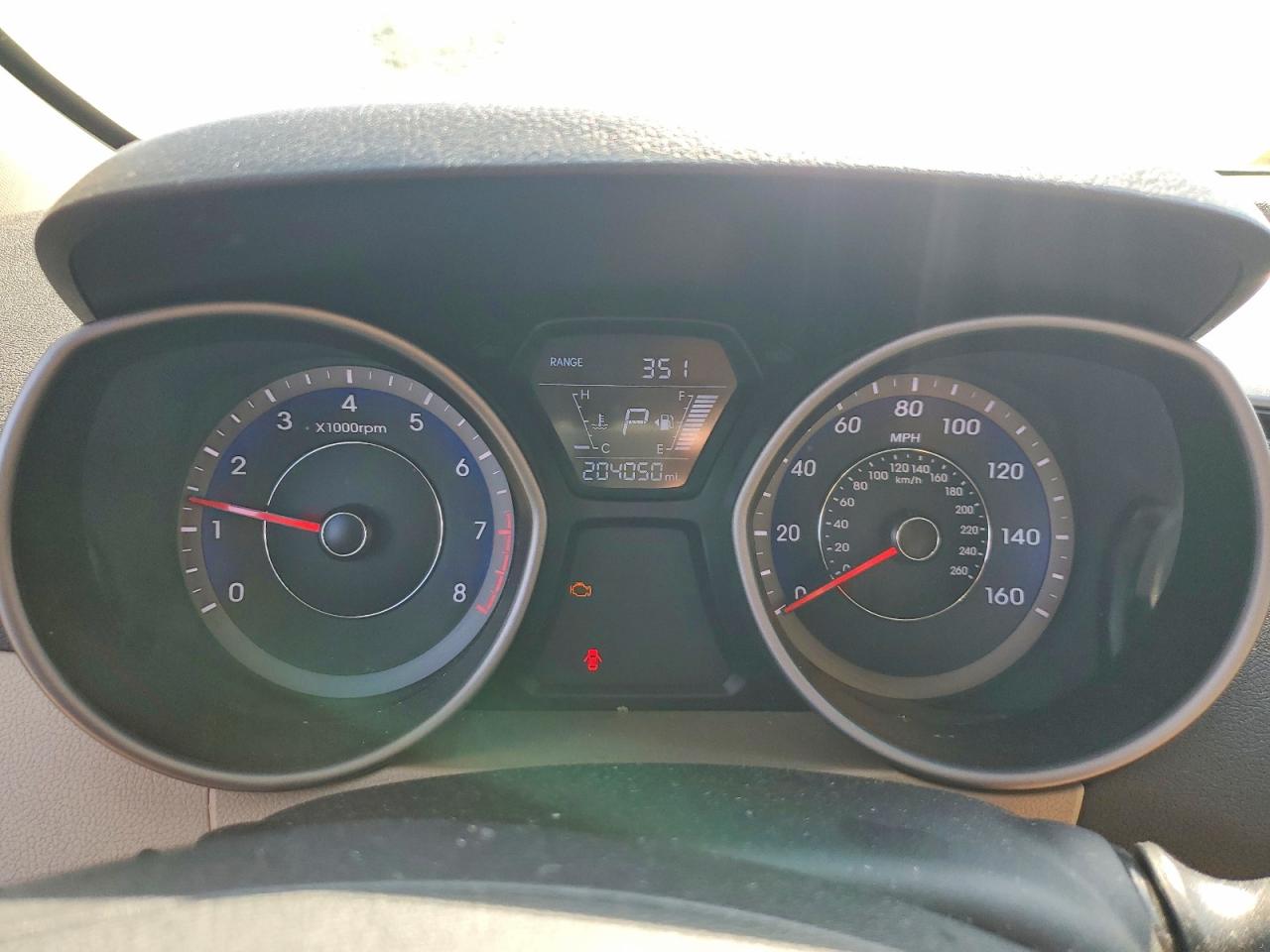 2015 Hyundai Elantra Se Red vin: KMHDH4AE0FU300419