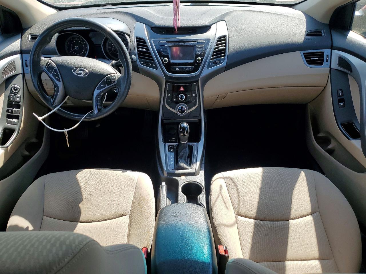 2015 Hyundai Elantra Se Red vin: KMHDH4AE0FU300419