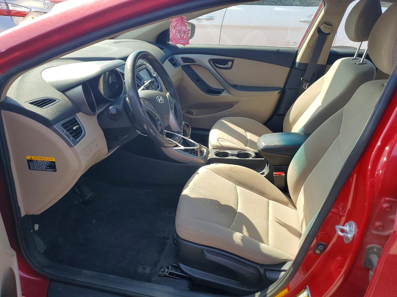 2015 Hyundai Elantra Se Red vin: KMHDH4AE0FU300419