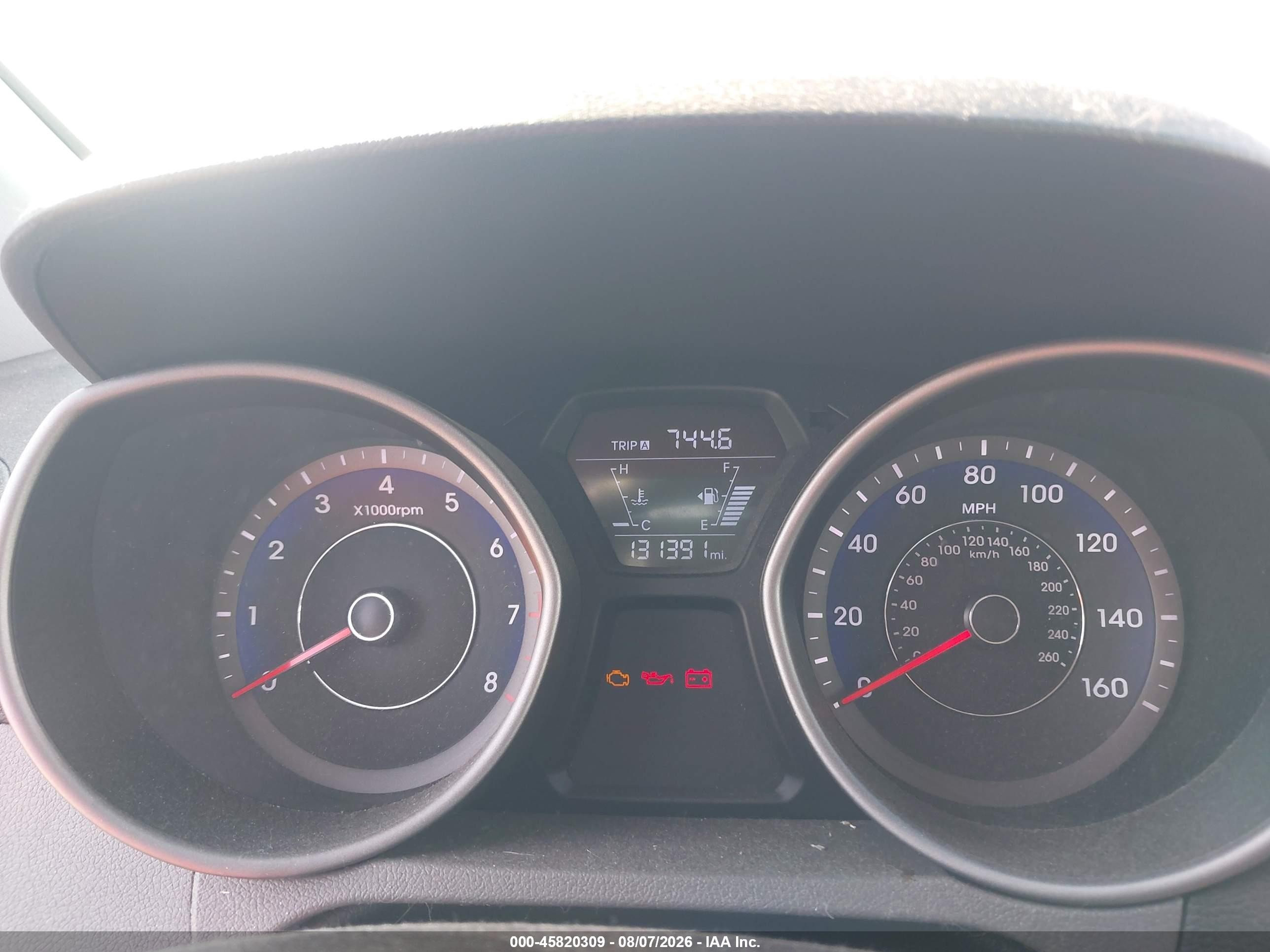 2015 Hyundai Elantra Se Gray vin: KMHDH4AE0FU323103