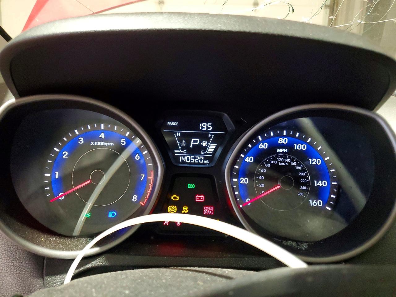 2015 Hyundai Elantra Limited Red vin: KMHDH4AE0FU326163