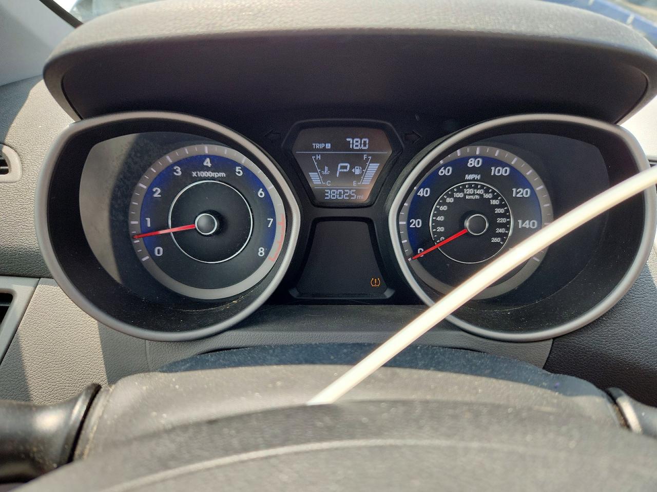 2015 Hyundai Elantra Se Серебряный vin: KMHDH4AE0FU328902