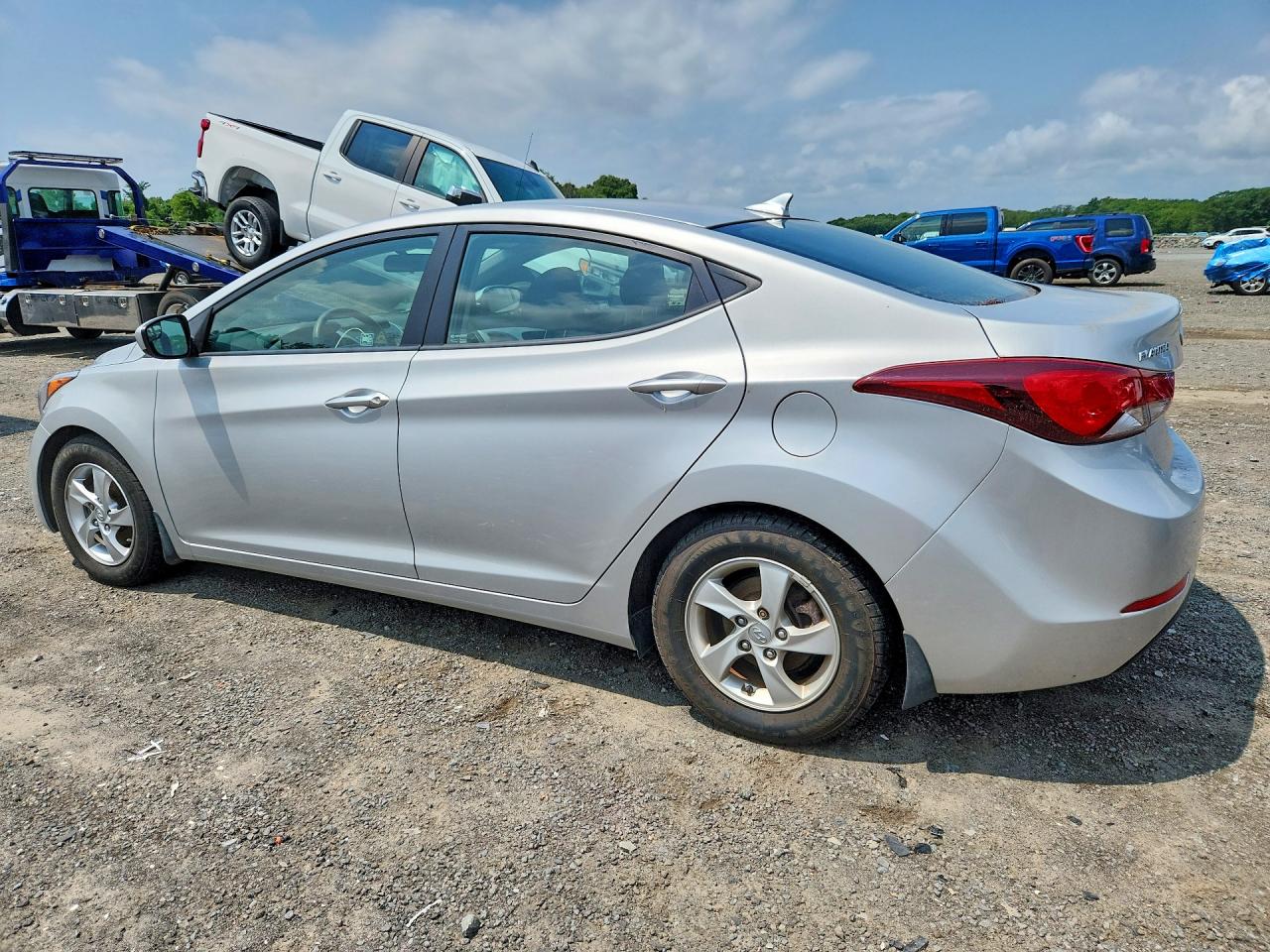 2015 Hyundai Elantra Se Серебряный vin: KMHDH4AE0FU328902