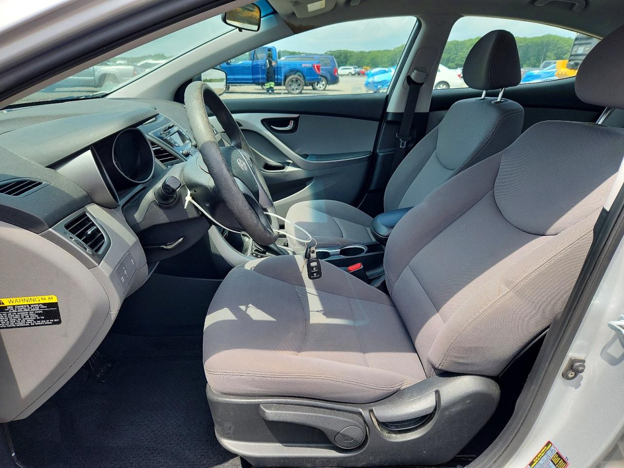 2015 Hyundai Elantra Se Серебряный vin: KMHDH4AE0FU328902
