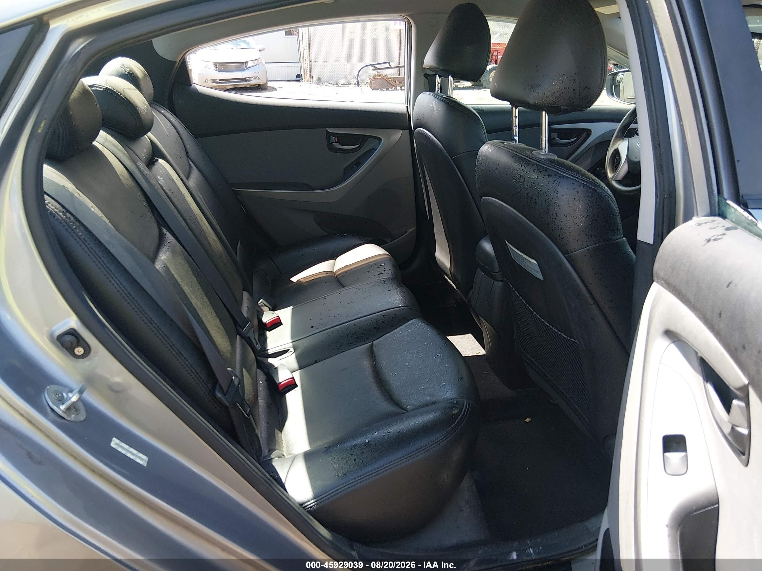 2015 Hyundai Elantra Se Серый vin: KMHDH4AE0FU329581