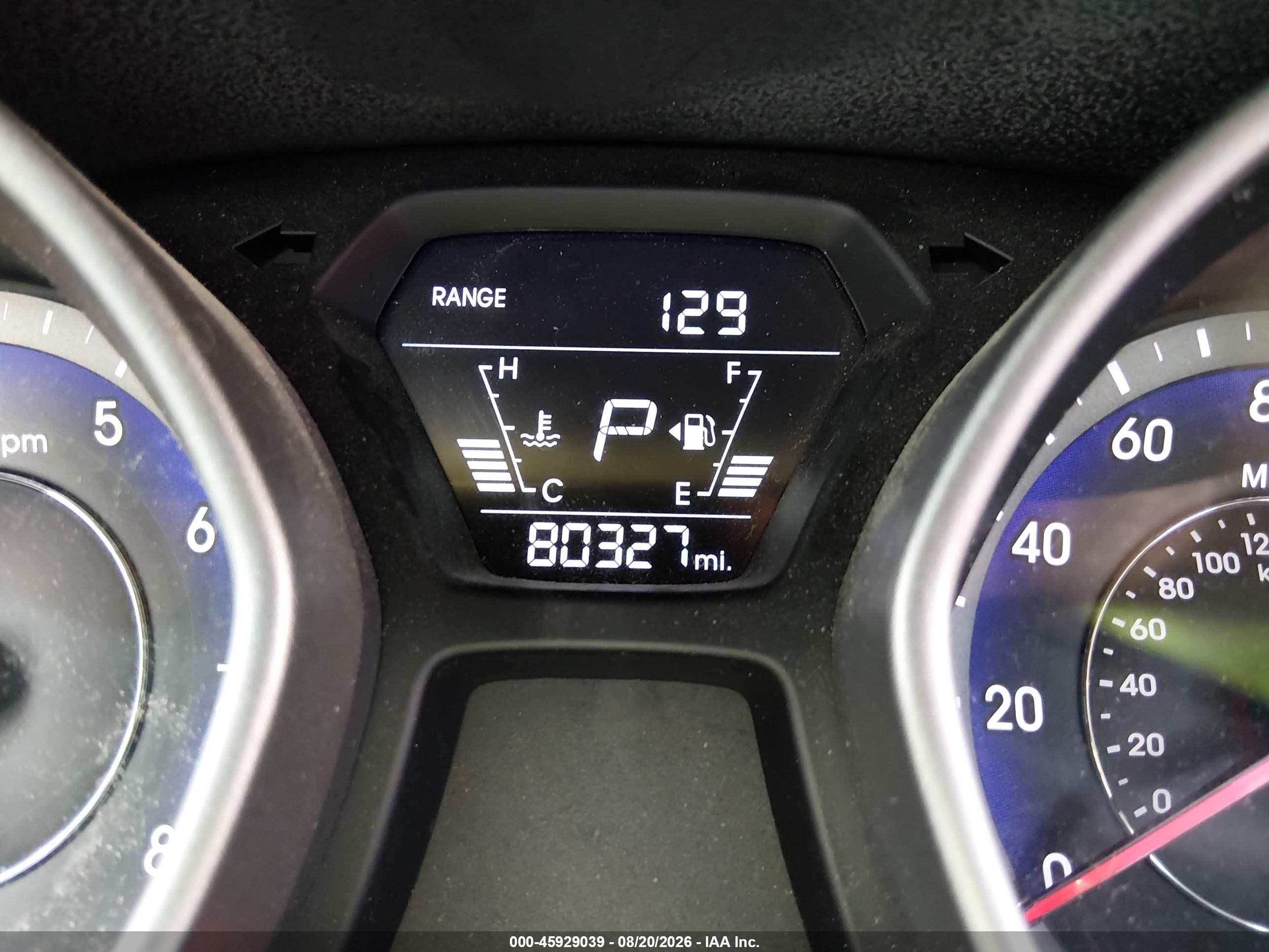 2015 Hyundai Elantra Se Серый vin: KMHDH4AE0FU329581