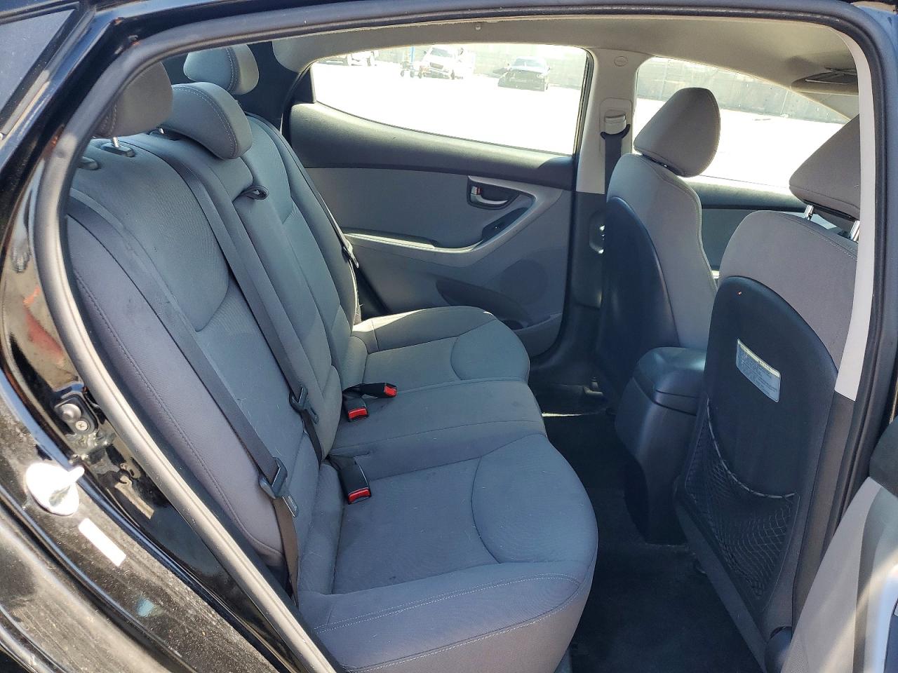 2015 Hyundai Elantra Se Black vin: KMHDH4AE0FU362421