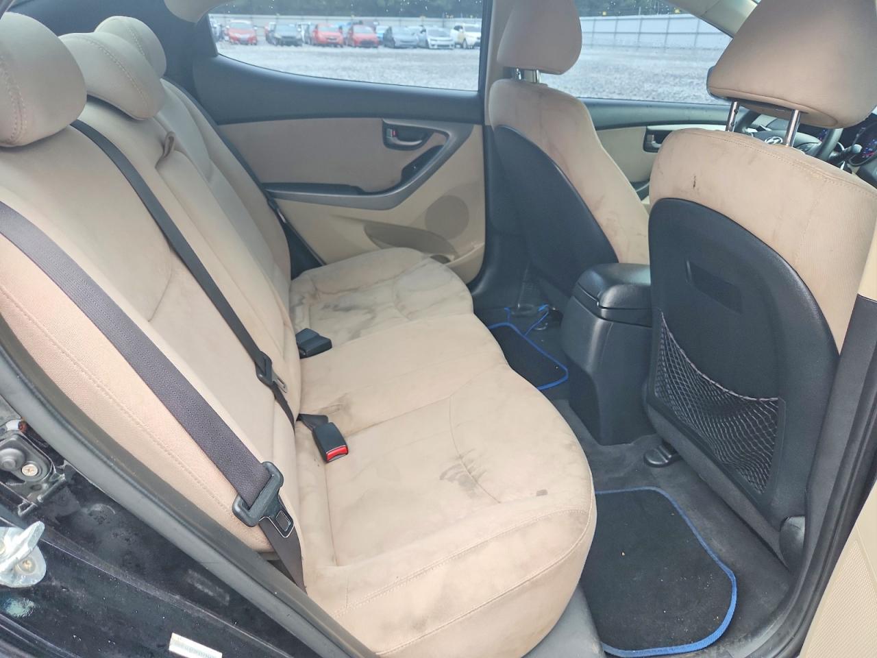 2015 Hyundai Elantra Se Black vin: KMHDH4AE0FU379445