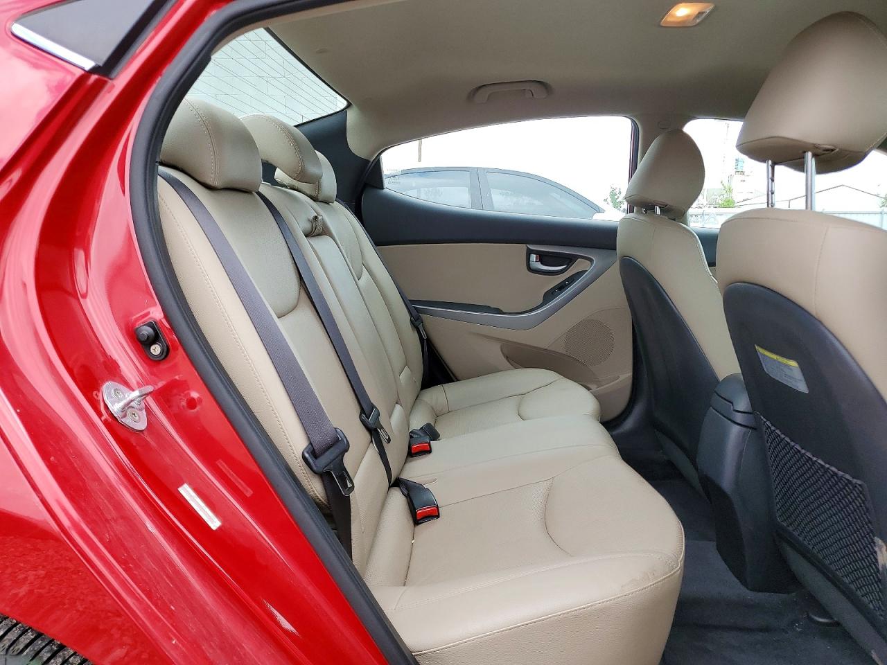 2015 Hyundai Elantra Limited Red vin: KMHDH4AE0FU393703