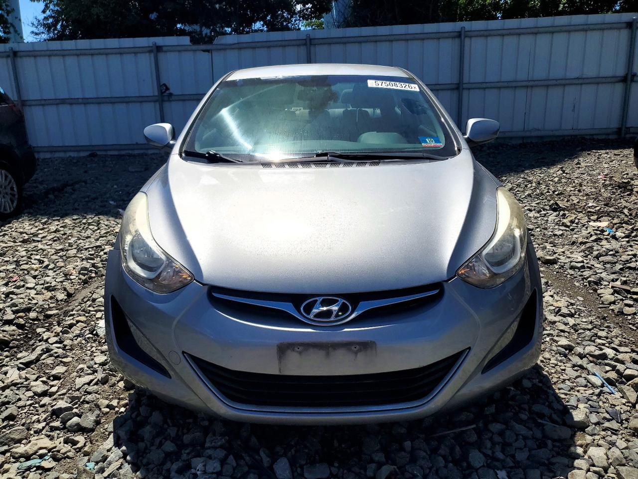 2015 Hyundai Elantra Se Silver vin: KMHDH4AE0FU443239
