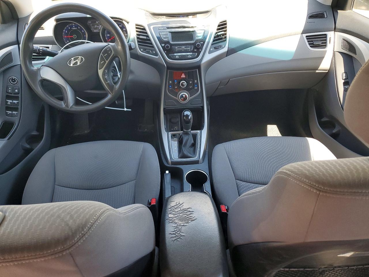 2015 Hyundai Elantra Se Silver vin: KMHDH4AE0FU443239