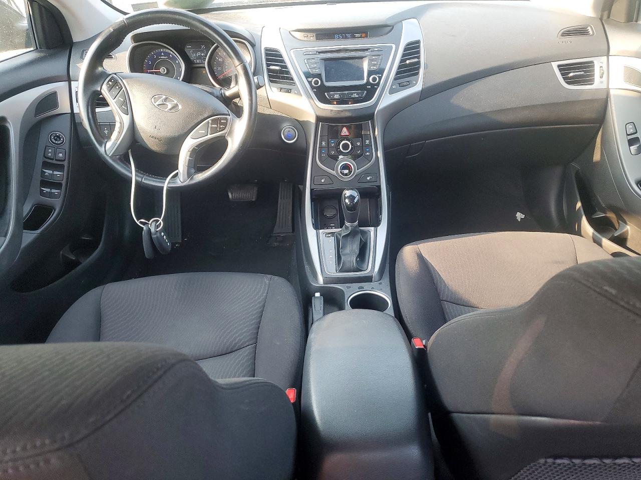 2016 Hyundai Elantra Value Edition Black vin: KMHDH4AE0GU483483