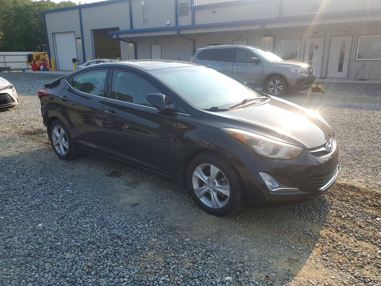 2016 Hyundai Elantra Value Edition Black vin: KMHDH4AE0GU483483