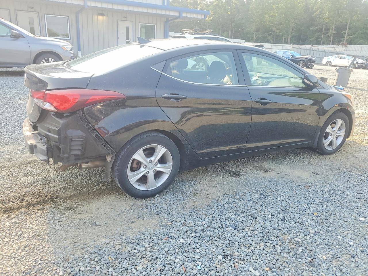 2016 Hyundai Elantra Value Edition Black vin: KMHDH4AE0GU483483