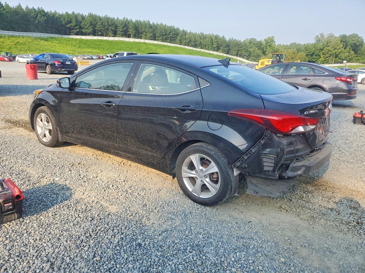 2016 Hyundai Elantra Value Edition Black vin: KMHDH4AE0GU483483
