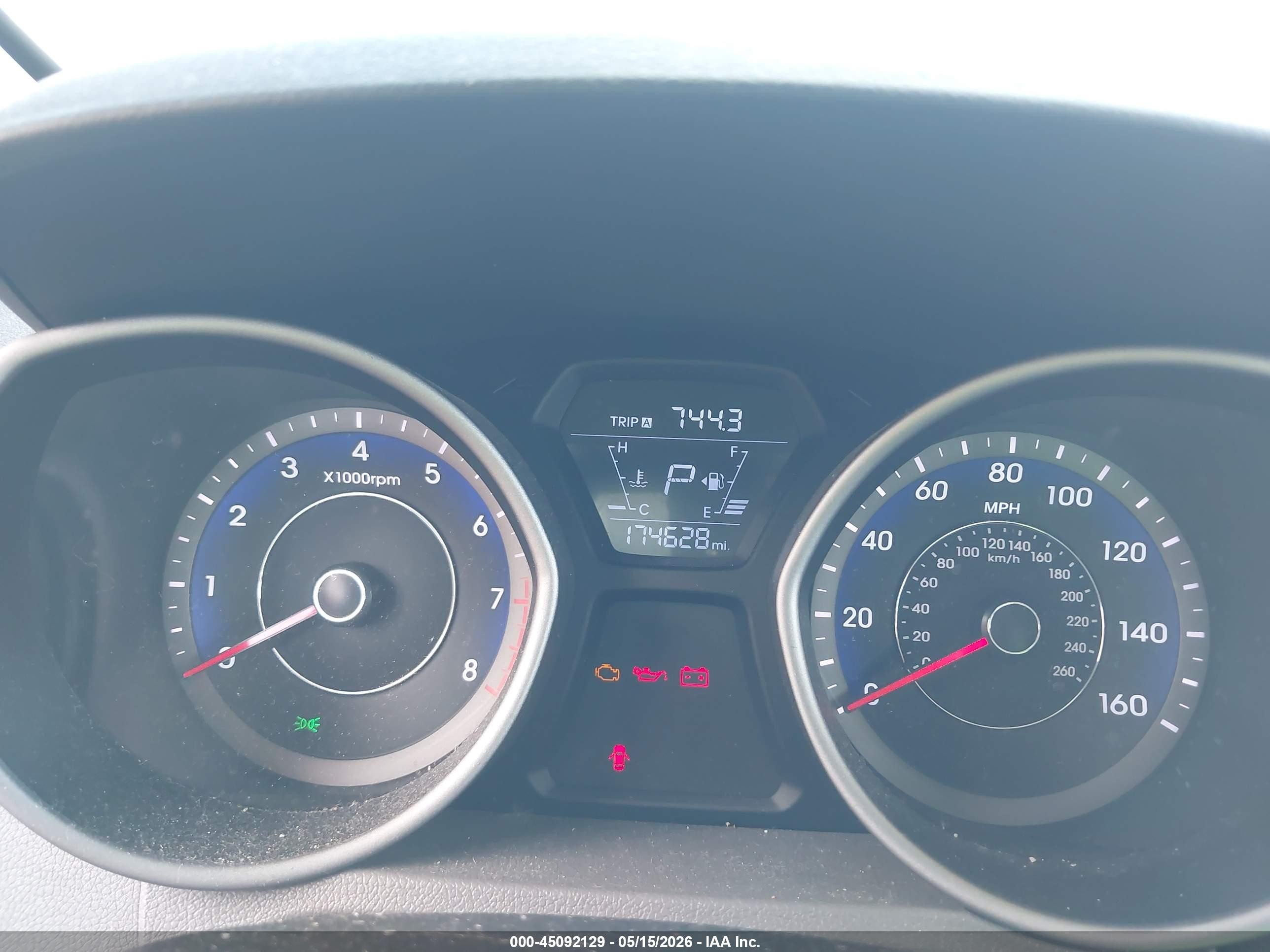 2016 Hyundai Elantra Se Silver vin: KMHDH4AE0GU512206