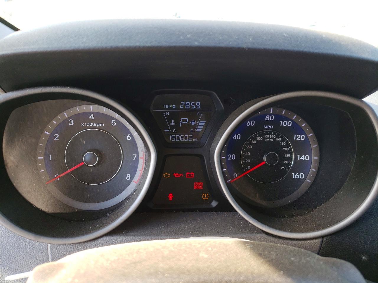 2016 Hyundai Elantra Se Blue vin: KMHDH4AE0GU542659