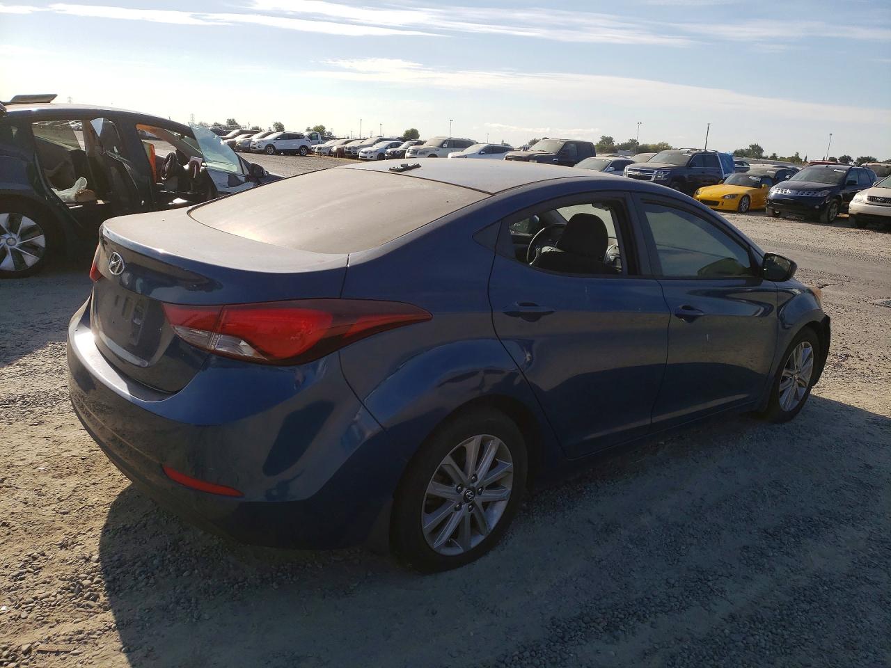 2016 Hyundai Elantra Se Blue vin: KMHDH4AE0GU542659