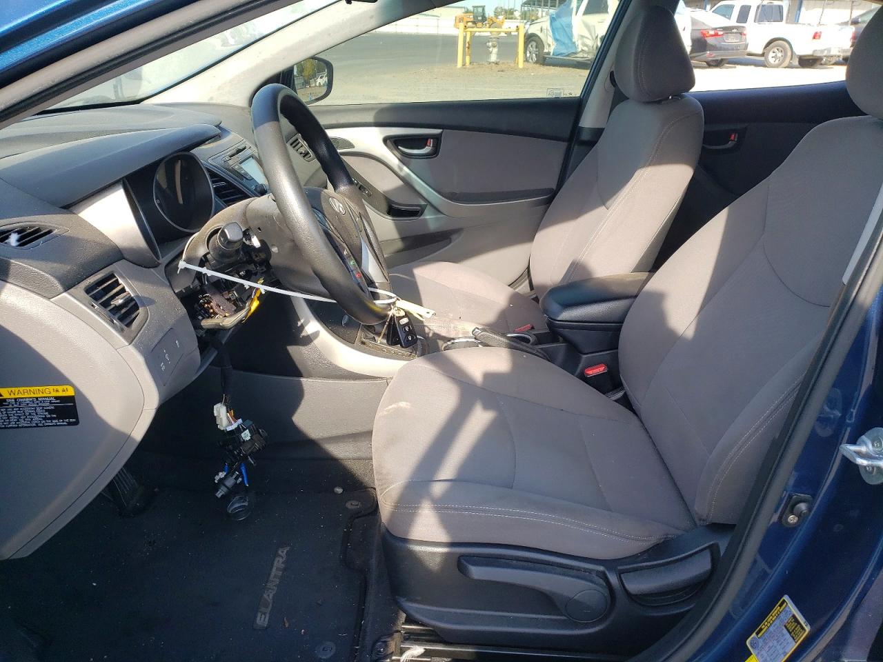 2016 Hyundai Elantra Se Blue vin: KMHDH4AE0GU542659
