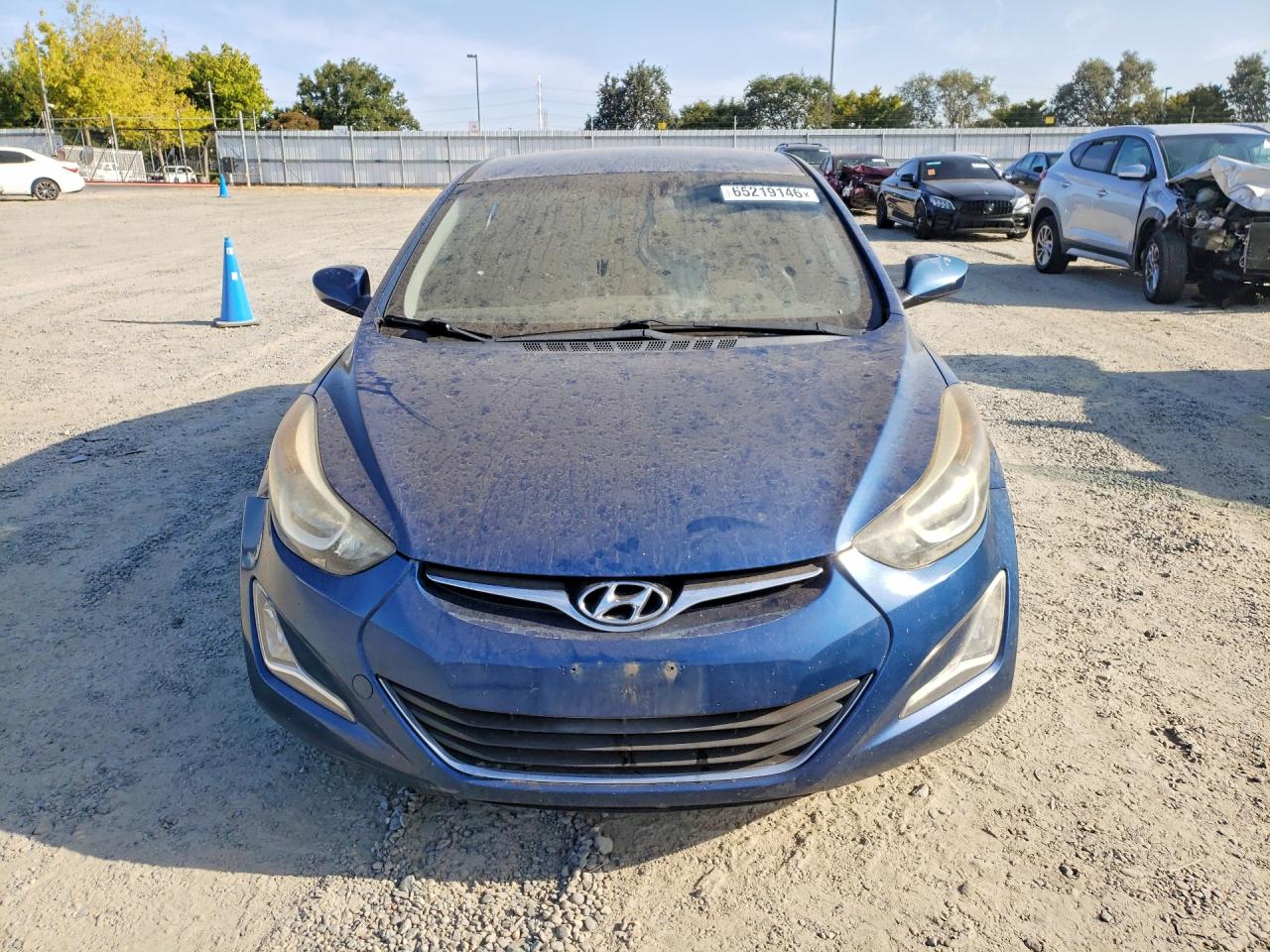 2016 Hyundai Elantra Se Blue vin: KMHDH4AE0GU542659
