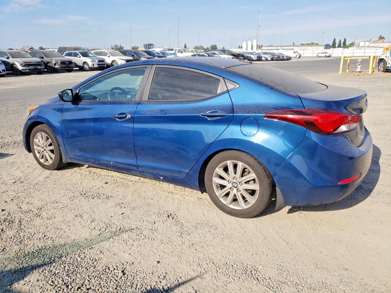2016 Hyundai Elantra Se Blue vin: KMHDH4AE0GU542659