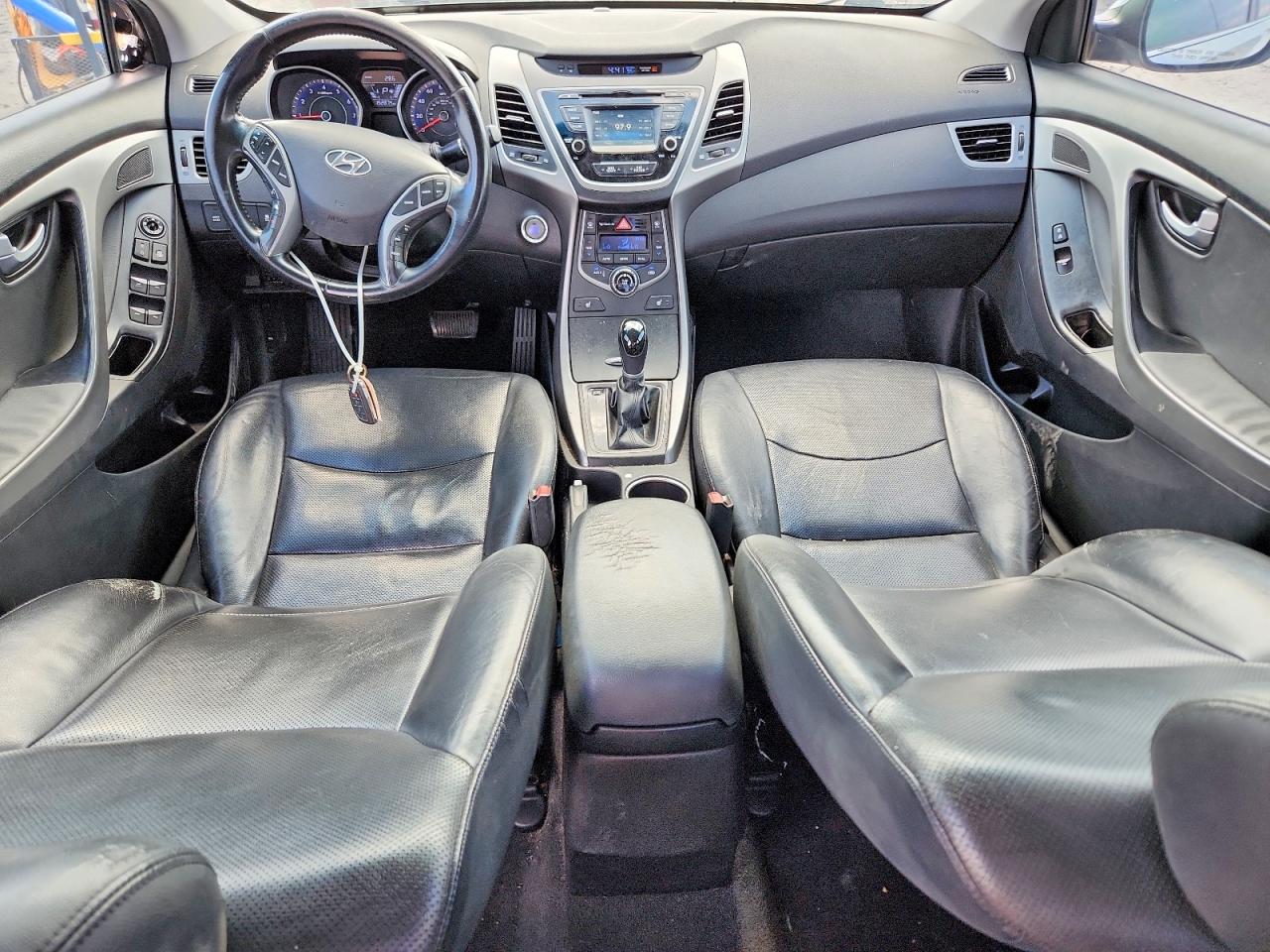 2016 Hyundai Elantra Limited Silver vin: KMHDH4AE0GU573961