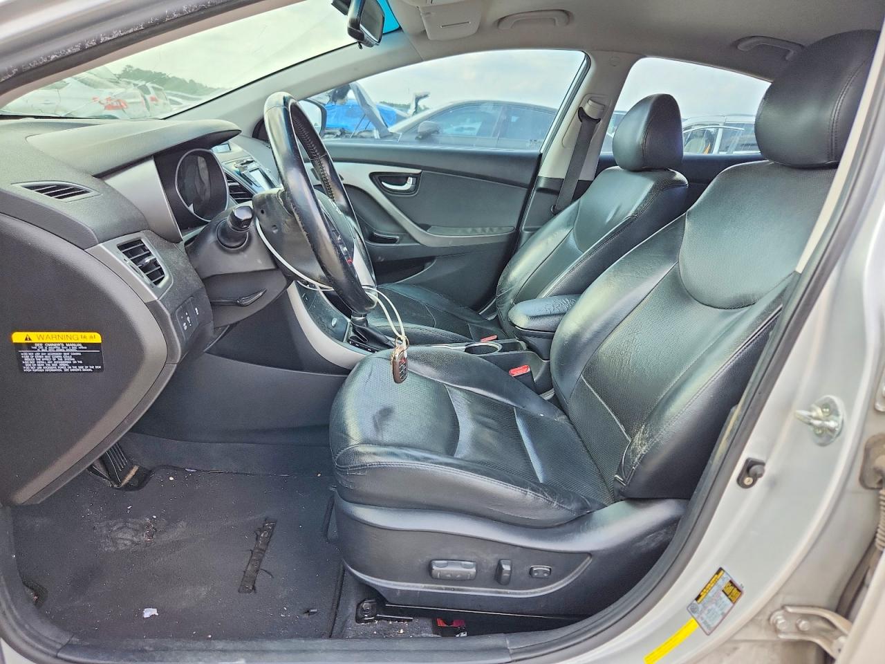 2016 Hyundai Elantra Limited Silver vin: KMHDH4AE0GU573961