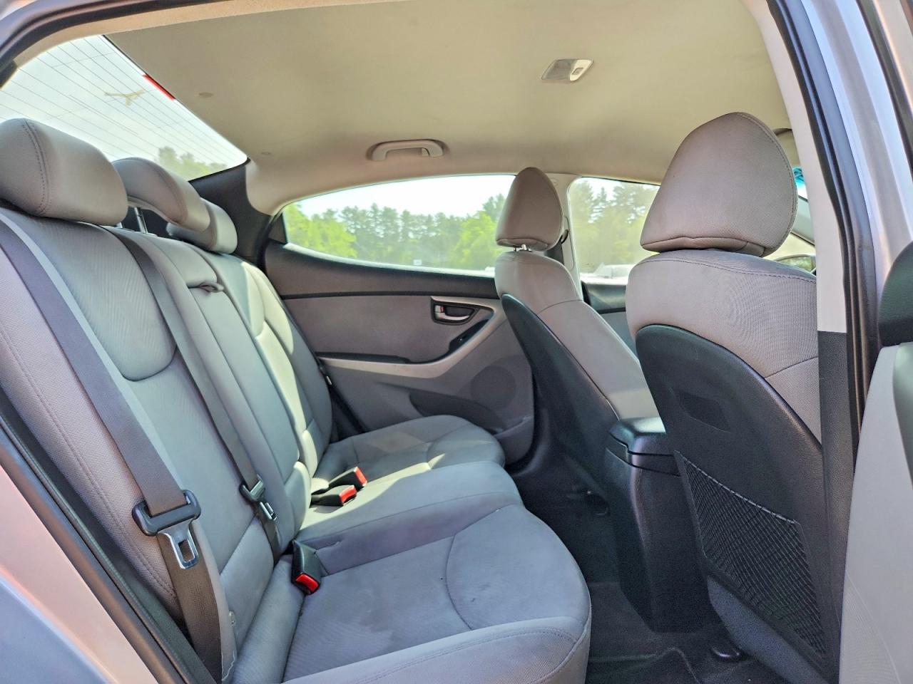 2011 Hyundai Elantra Gls Gray vin: KMHDH4AE1BU080573