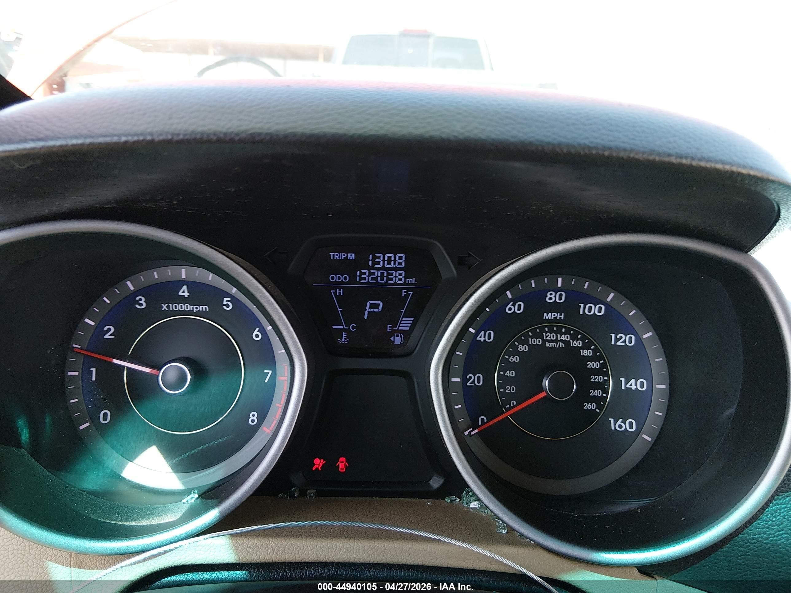 2011 Hyundai Elantra Gls (ulsan Plant) Red vin: KMHDH4AE1BU092223