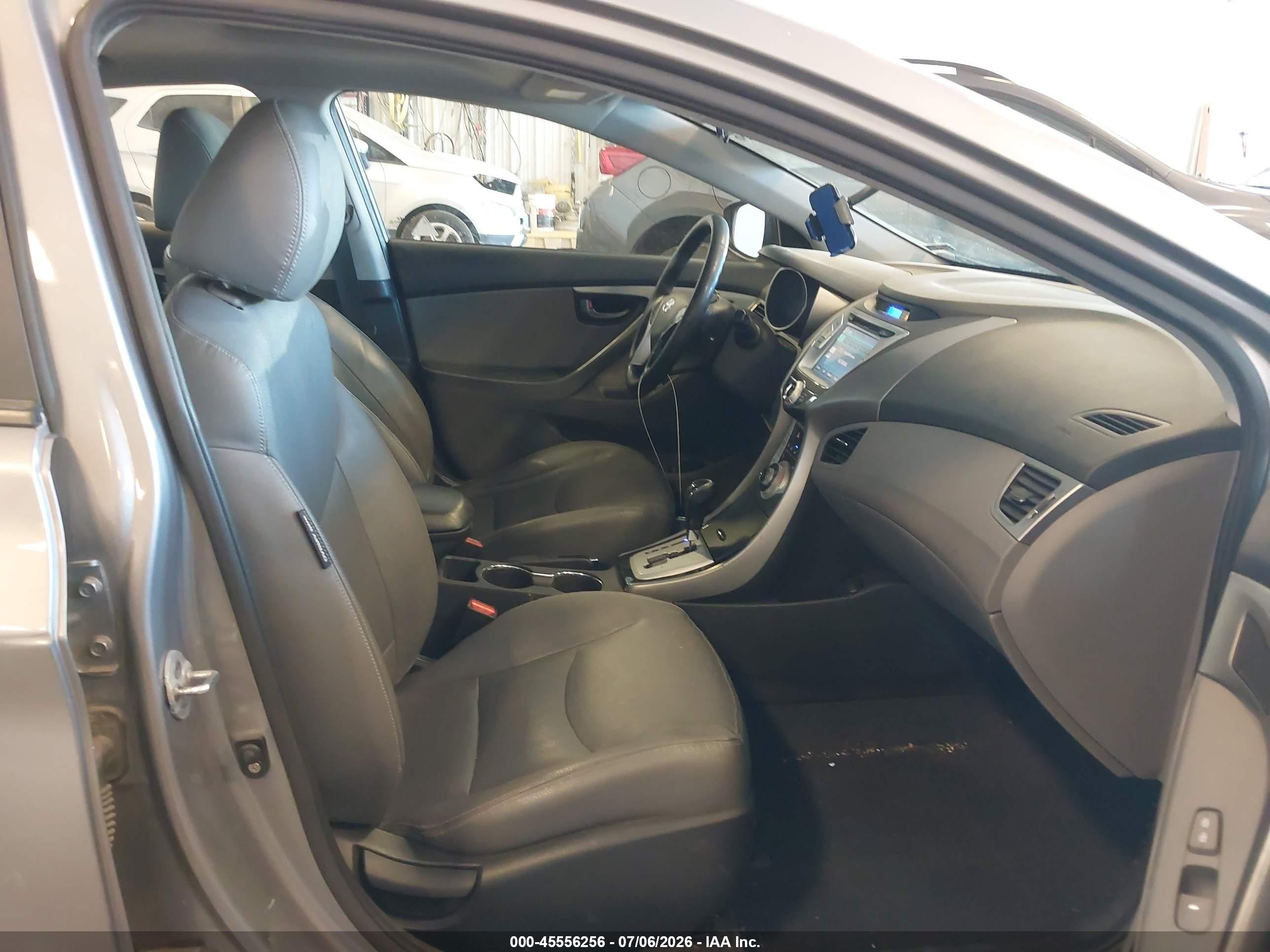 2011 Hyundai Elantra Limited (ulsan Plant) Gray vin: KMHDH4AE1BU099947