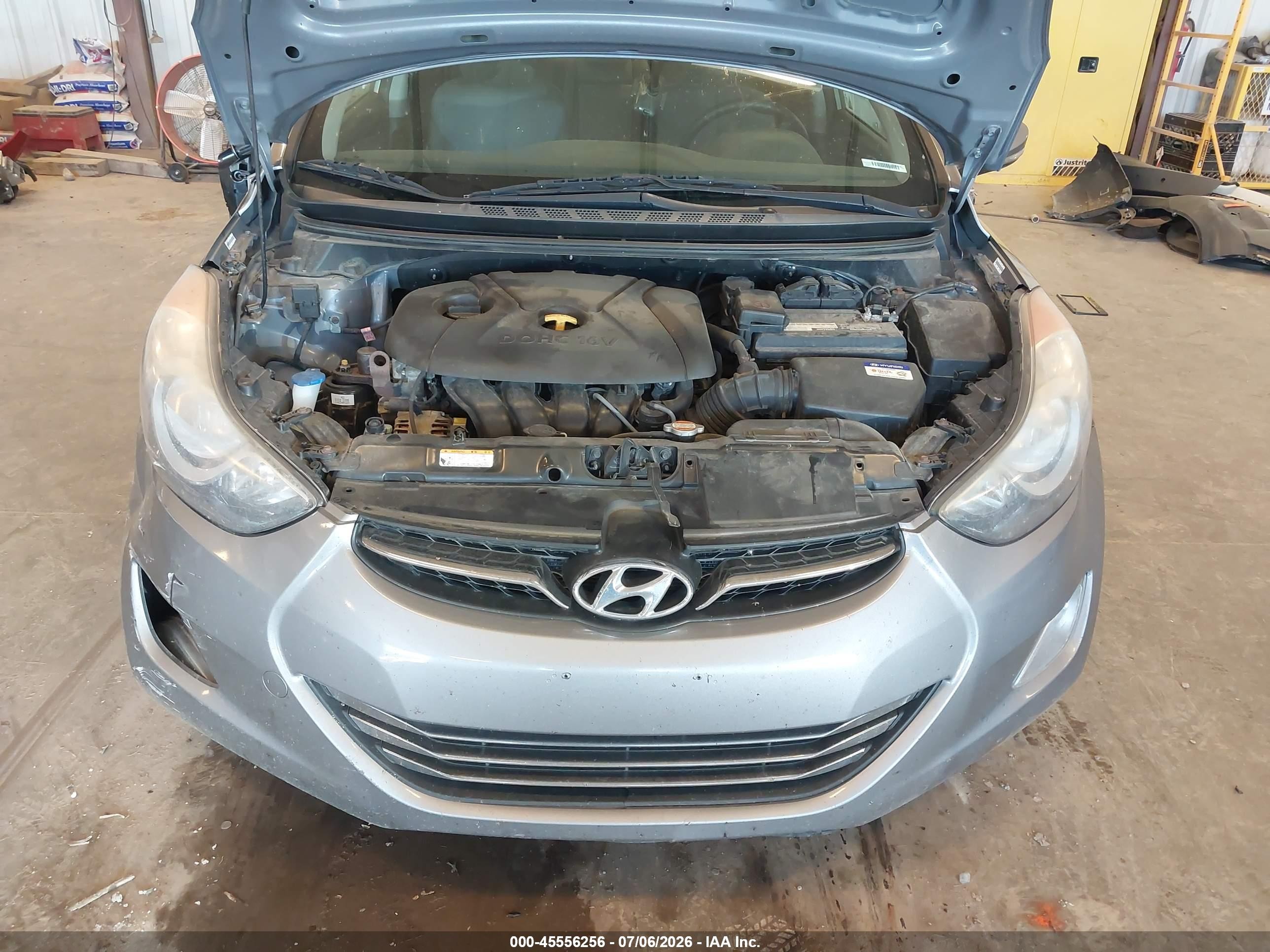 2011 Hyundai Elantra Limited (ulsan Plant) Gray vin: KMHDH4AE1BU099947