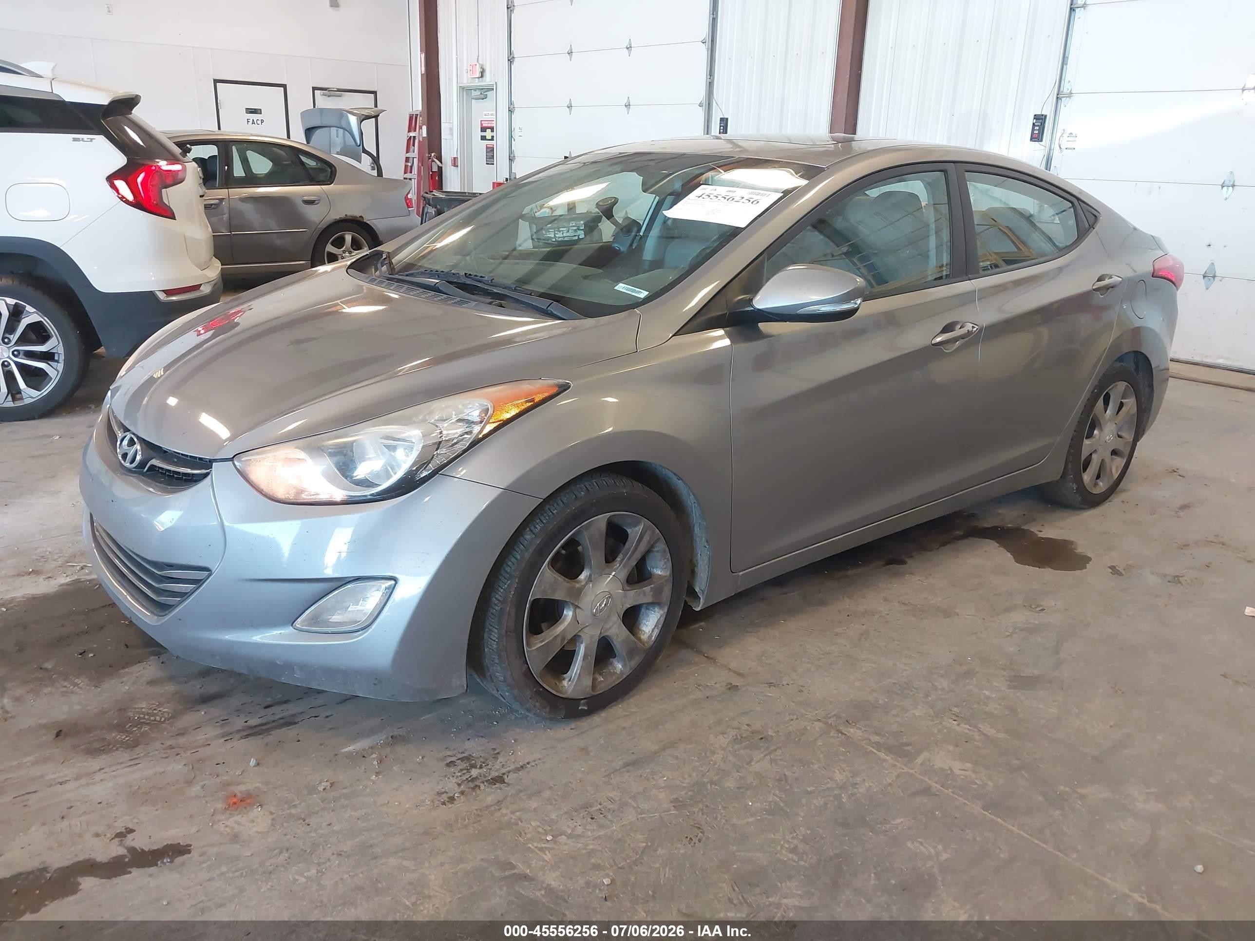 2011 Hyundai Elantra Limited (ulsan Plant) Gray vin: KMHDH4AE1BU099947