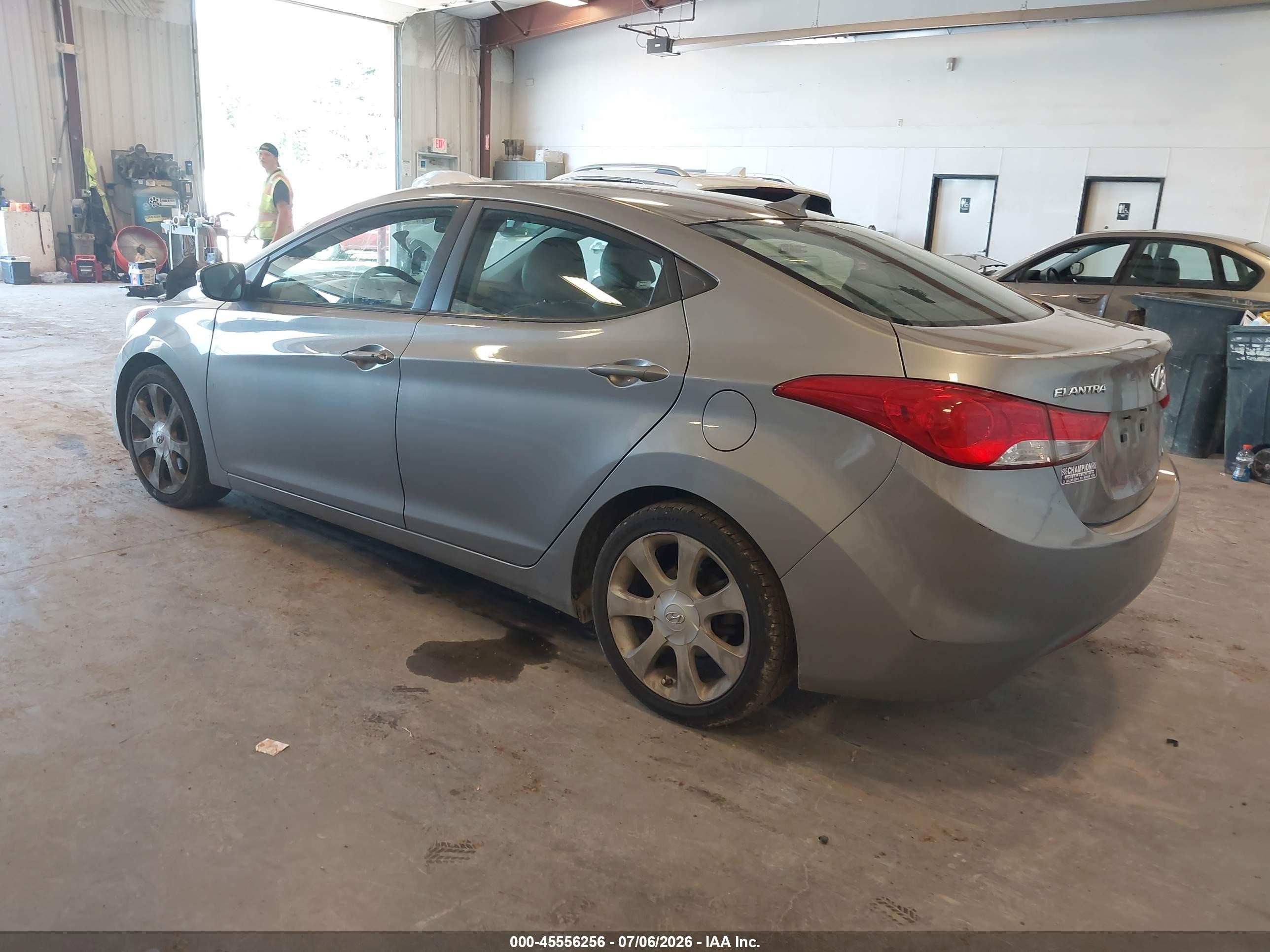 2011 Hyundai Elantra Limited (ulsan Plant) Gray vin: KMHDH4AE1BU099947