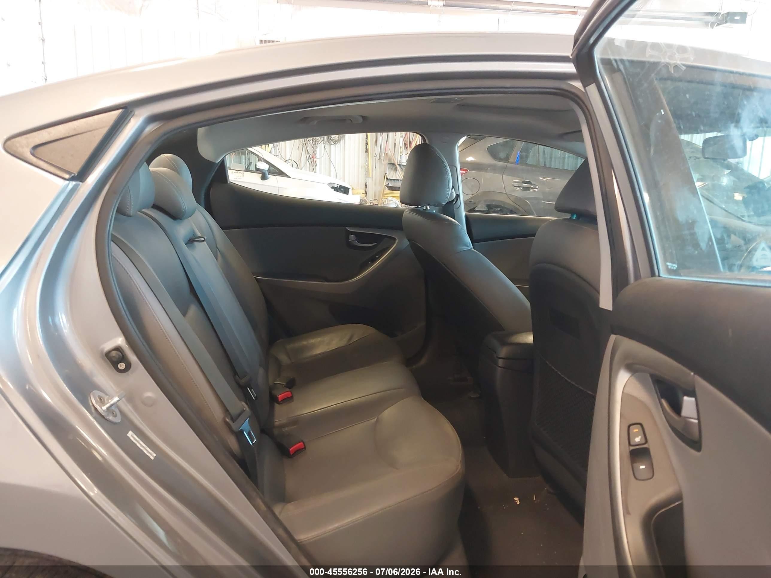 2011 Hyundai Elantra Limited (ulsan Plant) Gray vin: KMHDH4AE1BU099947