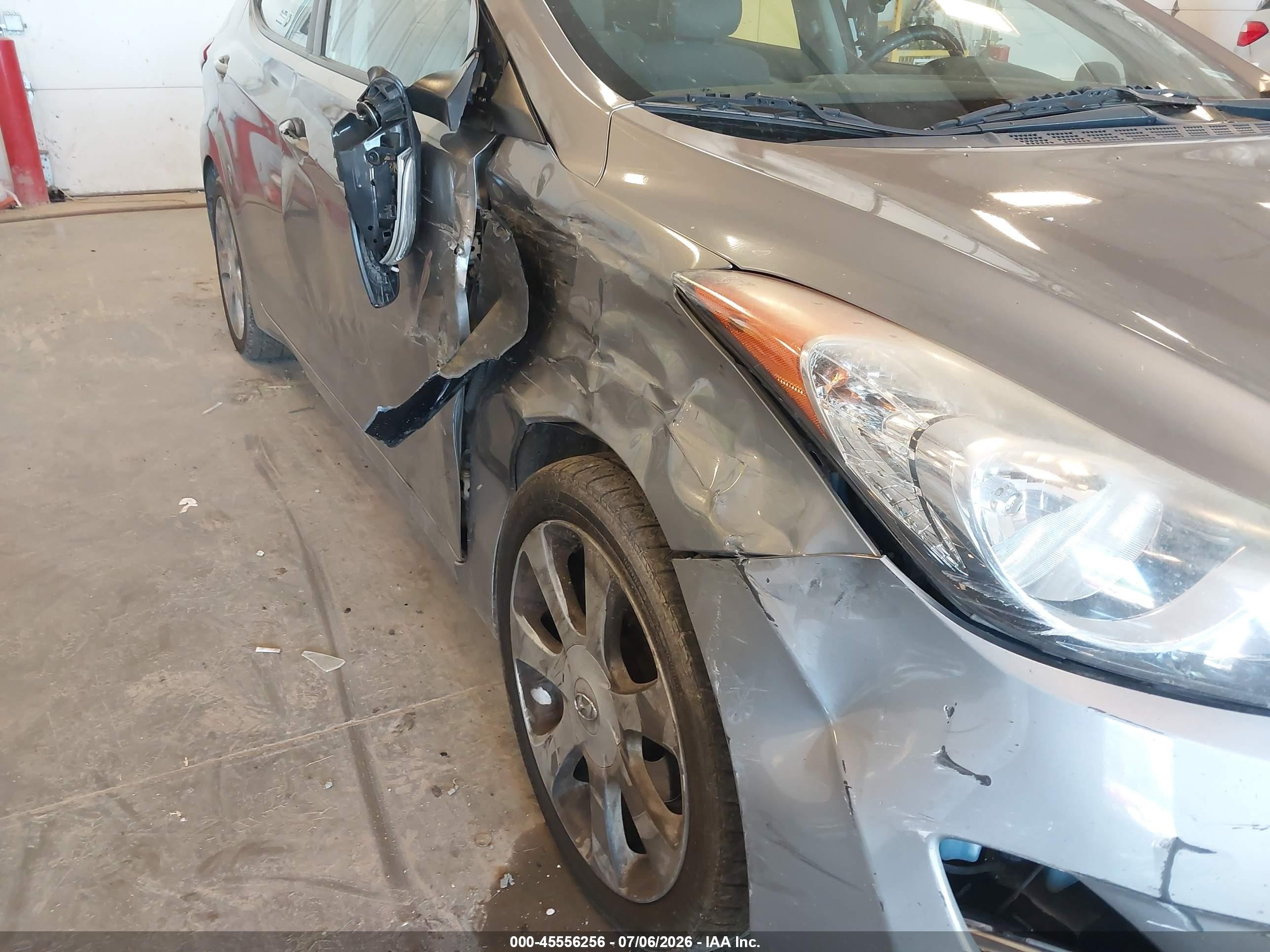 2011 Hyundai Elantra Limited (ulsan Plant) Gray vin: KMHDH4AE1BU099947