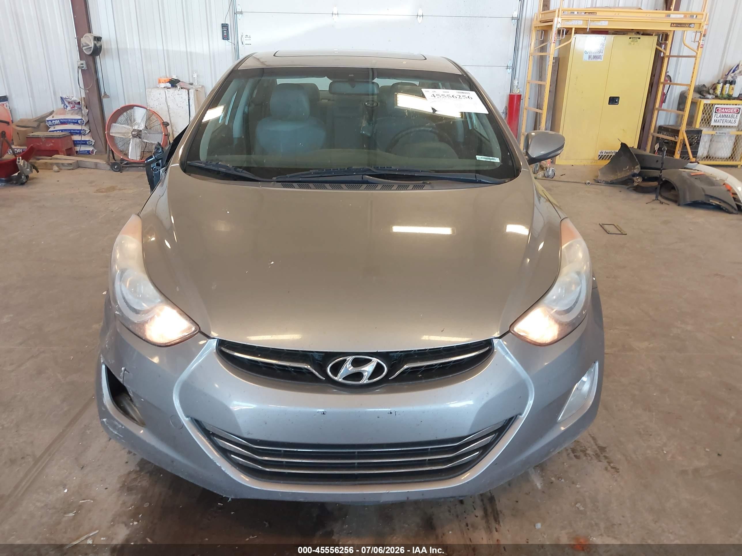 2011 Hyundai Elantra Limited (ulsan Plant) Gray vin: KMHDH4AE1BU099947